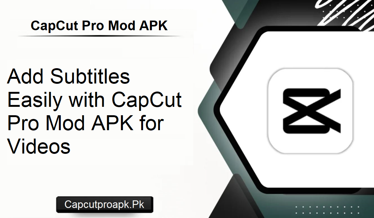 CapCut Pro Mod APK Subtitles